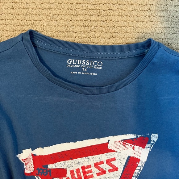 GUESS Light Blue long sleeve shirt - Picture 7 of 7